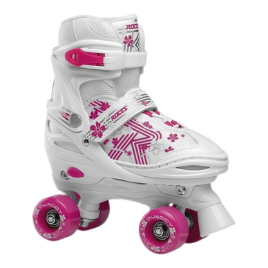 Rolschaats Roces Girls Quaddy 3.0 White Pink