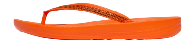 Flip Flops FitFlop iQushion Sparkle TPU Damen Pop Orange