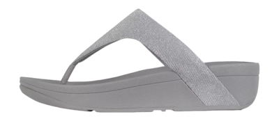 FitFlop Lottie™ Glitzy Toe Post Silver