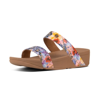 Sandals FitFlop Lottie™ Flowercrush Slide Oyster Pink