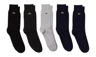 Chaussettes Lacoste Unisex RA8069 Navy Blue/Silver Chine