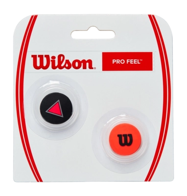 Antivibrateur Wilson Pro Feel Clash Dampeners 2 Pack Black / Red