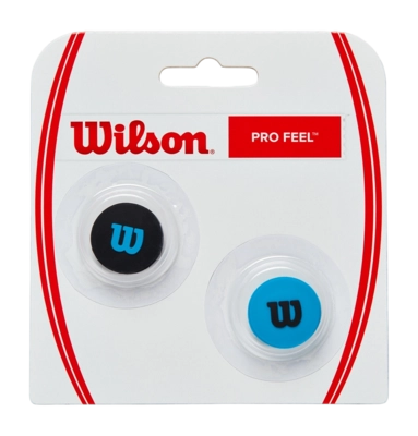 Racket Demper Wilson Pro Feel Ultra Dampeners 2 Pack Black / Blue