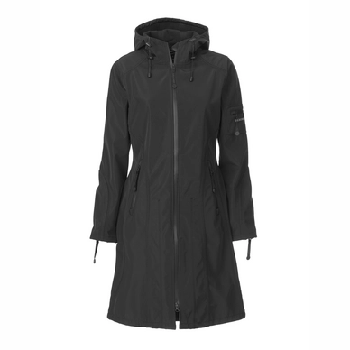 Manteau de Pluie Ilse Jacobsen Rain 06 Noir Brillant