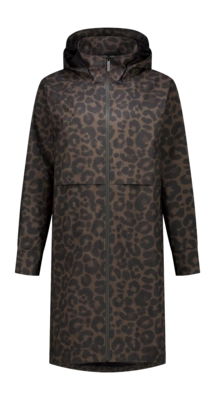Raincoat Deblon Women Romy Leopard Cacao