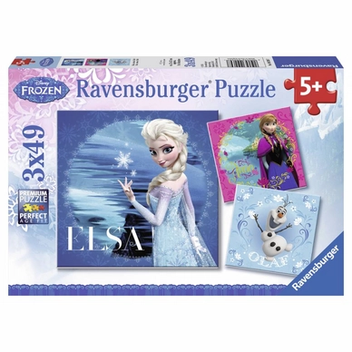 Puzzel Ravensburger Frozen (3 x 49 Stukjes)