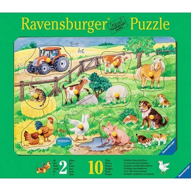 Puzzel Ravensburger Schattige Boerderijdieren