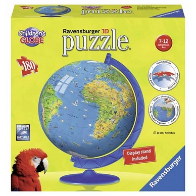 Puzzel Ravensburger XXL Kinder Globe (180 Stukjes)