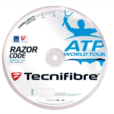 Tennis String Tecnifibre Bob 200M Razor Code Carbone 1,20