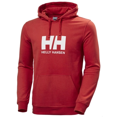 Trui Helly Hansen Men Logo Hoodie Red