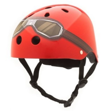 Helm Coconuts Red Goggle