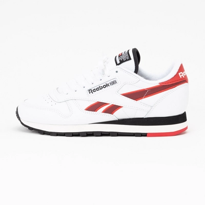 Sneaker Reebok Classic Leather Herren White Vector Red Black Sneaker District DE