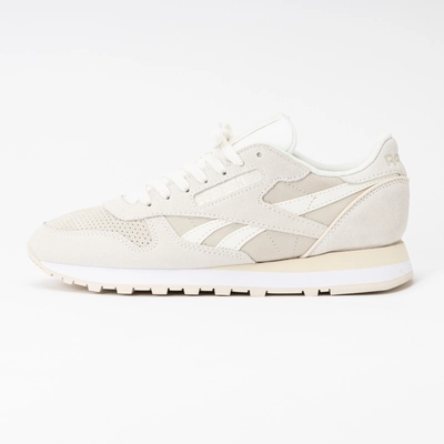 Reebok Unisex Classic Leather Chalk/Sand/White