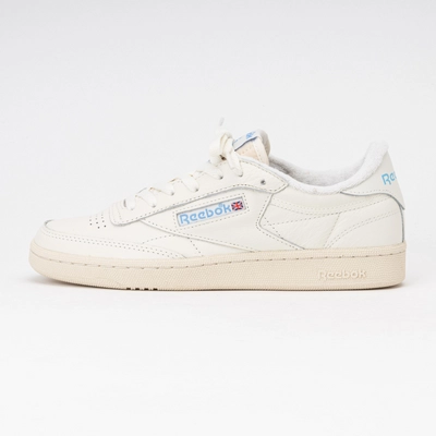 Reebok Unisex Club C 85 Vintage Chalk Alabaster Essential Blue 24