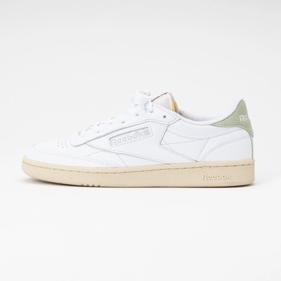 Reebok Women's Club C 85 Vintage Ftwr White Paperwhite Vintage 24 Green