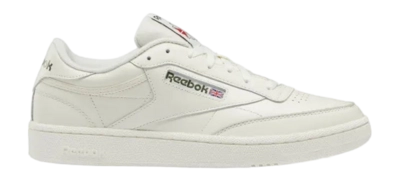 Reebok Unisex Club C 85 Chalk Chalk Hunter Green