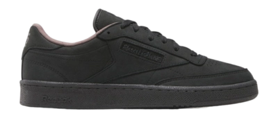 Reebok Unisex Club C 85 Vintage Black Washed Black Trek Grey
