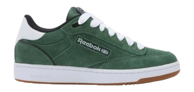 Reebok Unisex Club C Bulc Clean Dark Green / Black / White