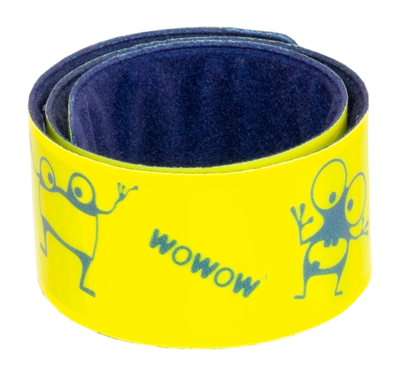 Reflecterende band WOWOW Goyo Snap Wrap Yellow (Set van 2)