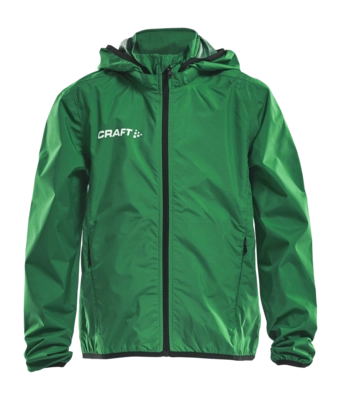 Regenjas Craft Junior Jacket Rain Team Green