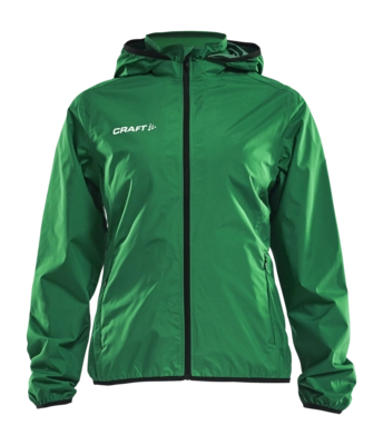 Regenjas Craft Women Jacket Rain Team Green