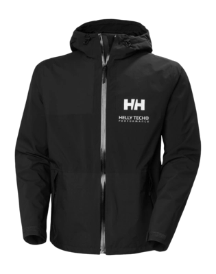 Regenjas Helly Hansen Men Ace Black HELLY TECH Performance