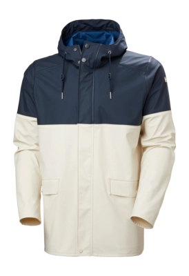 Regenjas Helly Hansen Men Moss Block Coat Cream HELOX+