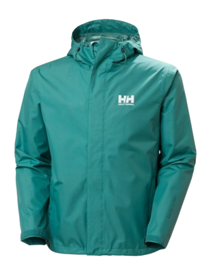Regenjas Helly Hansen Men Seven J Jacket Opal Green Regular Fit
