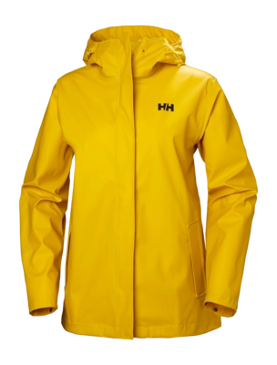 Regenjas Helly Hansen Women Moss Jacket Essential Yellow Regular Fit