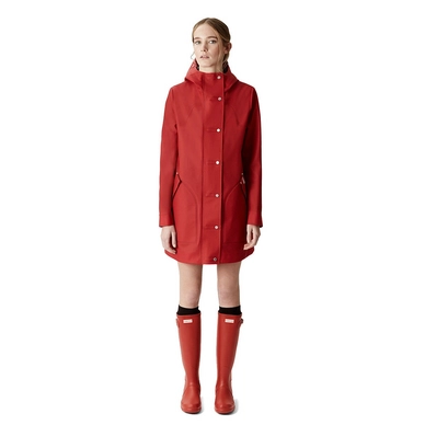 Opblazen Onderscheid silhouet Regenjas Hunter Womens Original Rubber Hunting Coat Military Red |  Regenlaarsexpert