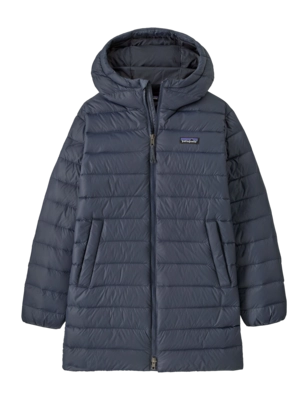 Regenjas Patagonia Kids Down Sweater Parka Smolder Blue