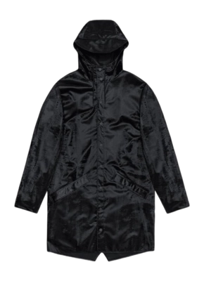 Regenjas RAINS Unisex Long Jacket Coal