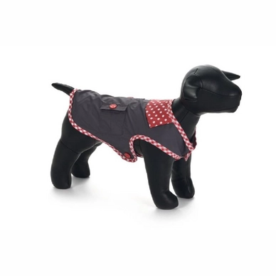 Honden Regenjas Beeztees Trends Grijs / Rood
