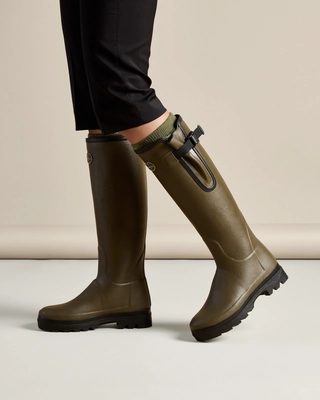 3----le-chameau-womens-vierzonord-neoprene-lined-wellington-boot-1175-7100-green-model-pair-010