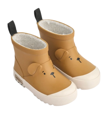 Regenlaars Liewood Kids Jesse Bear Thermo Rainboot Golden Caramel