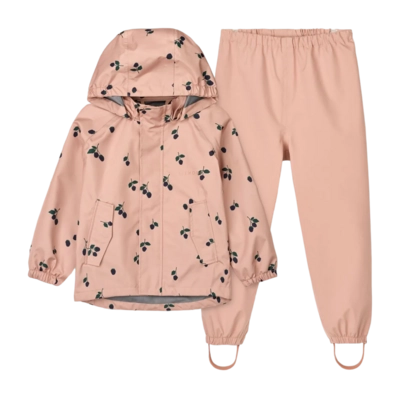 Regenpak Liewood Kids Pedia Rainwear Set Berry / Pale Tuscany
