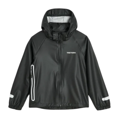 Regenpak Tretorn Kids Packable Rainbreaker Set Black