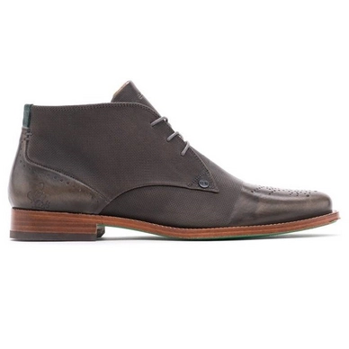 Geklede Schoen Rehab Cage Brogue Smoke
