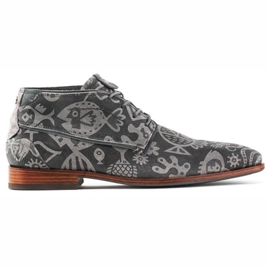 Veterschoen Rehab Gael Fish Dark Grey