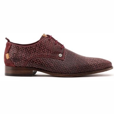 Schnürschuhe Rehab Greg Checker Bordeaux Herren