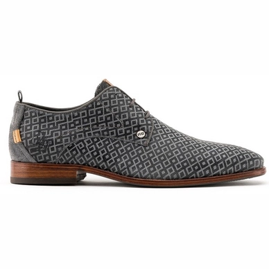 Veterschoen Rehab Greg Checker Dark Grey