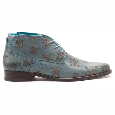 Geklede Schoen Rehab Spencer Flower Light Blue