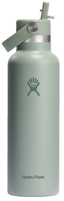Reisfles Hydro Flask Standard Mouth Rietje Agave 621 ml