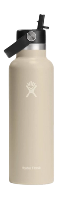 Reisfles Hydro Flask Standard Mouth Rietje Oat 621 ml