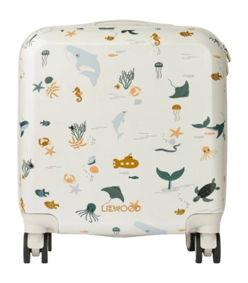 Koffer Liewood Hollie Hardcase Suitcase Dinosaurs / Mist