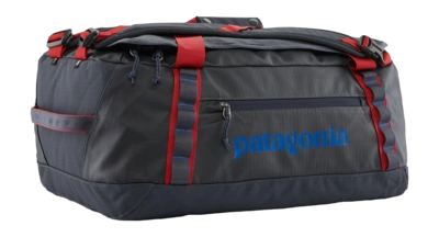 Reistas Patagonia  Black Hole Duffel 40L Smolder Blue w/Amanita Red