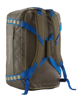 Reistas Patagonia  Black Hole Duffel 55L Basin Green w/Fitz Trout