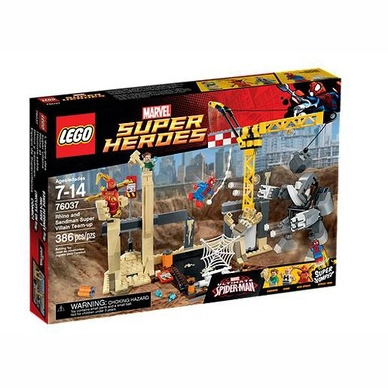 Rhino Sandman Superschurk Samenwerking Lego Super Heroes
