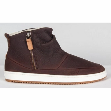 Stiefeletten HUB Ridge Damen Dark Brown Off White Dark Gum