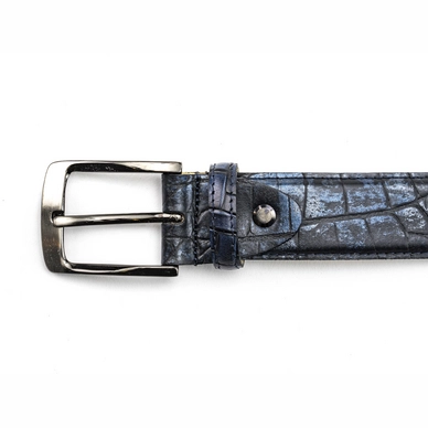 Riem Rehab Croco Metallic 421 Dark Blue
